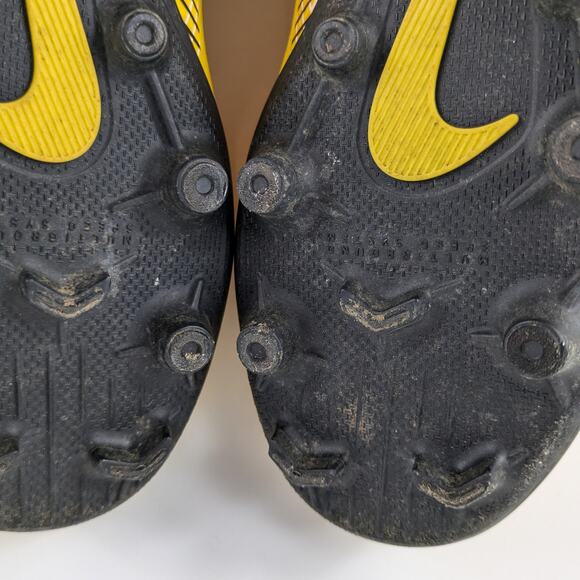 Nike Mens US Size 6.5 Mercurial Vapor XII 12 Club Neymar JR FG Yellow A03129 710 - Picture 9 of 16